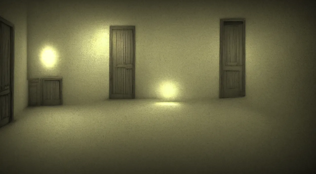 Creepy room at night, the creature is barely visible | Stable Diffusion ...