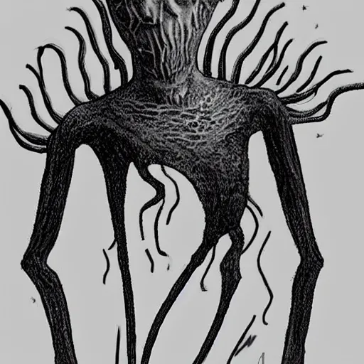 Prompt: The next dumb creepypasta creature