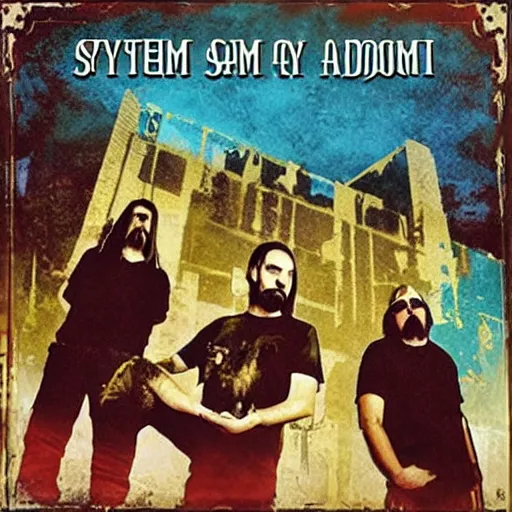 Image similar to system of a down