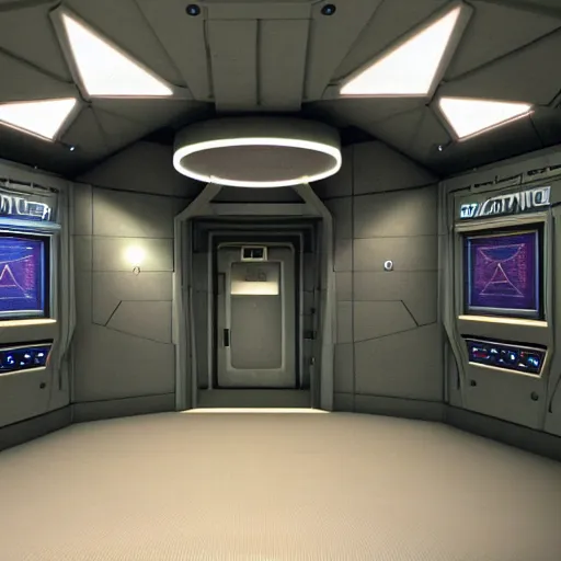 Image similar to realistic gate room in stargate command from the tv show stargate sg - 1