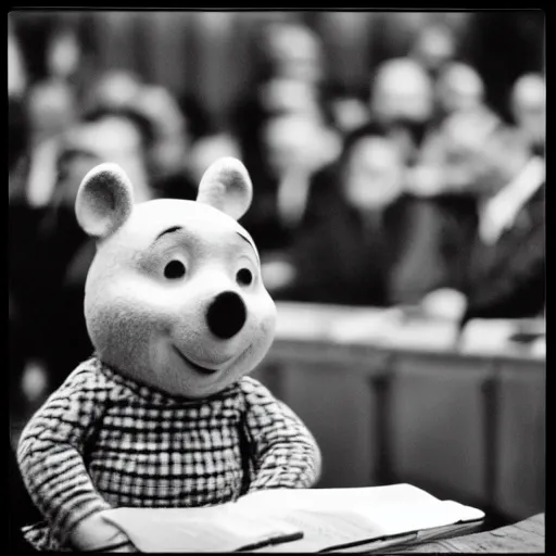 Image similar to Winnie the Pooh addresses congress, 35mm film