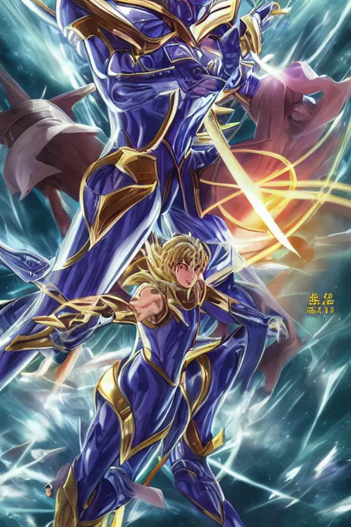 Image similar to 2 0 2 2 knights of the zodiac saint seiya battle for sanctuary hero suit armor comics mask minimalist verytoon nautiljon animes toei animation namco bandai, art by artgerm and greg rutkowski and magali villeneuve