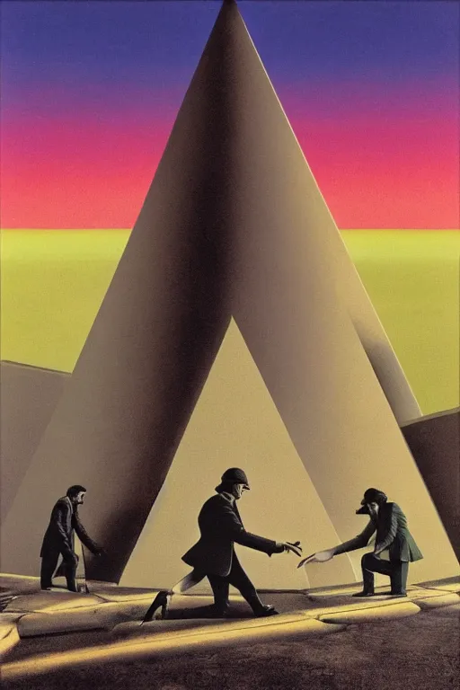 a pink floyd album cover, 1 9 7 0's, by storm elvin, Stable Diffusion