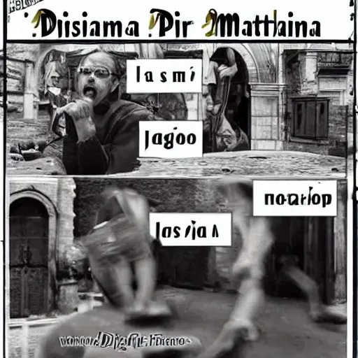 Prompt: disagio di prima mattina