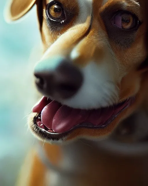 Prompt: cute beagle, cinematic, stunning, adorable, detailed fur, hiigh quality photography, hard focus, photo, by jessica rossier and brian froud