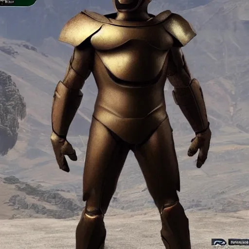 Image similar to A Spartan suit designed by Tesla, 4k UHD