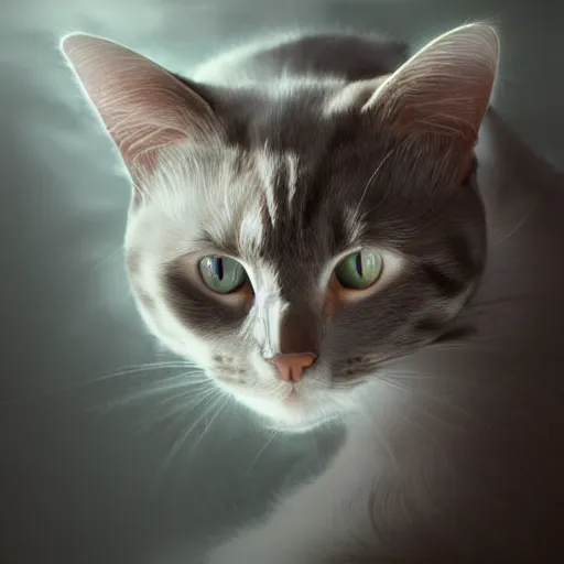 Prompt: the most amazing dream you ever had about botanical white girl cat portrait, hyper realistic, ambient lighting, concept art, intricate, hyper detailed, smooth, dynamic volumetric lighting, octane, cinematic