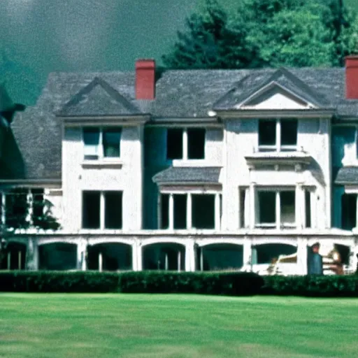 Image similar to film still of lake joseph kevin o leary house, in American Psycho