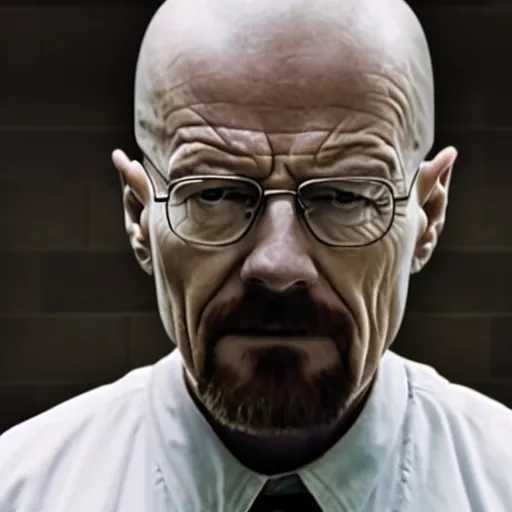 Image similar to Walter White in prison 4K quality super realistic