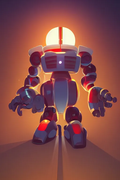 Image similar to metabots medabots medarotto medarot robot minimalist comics, behance hd by jesper ejsing, by rhads, makoto shinkai and lois van baarle, ilya kuvshinov, rossdraws global illumination ray tracing hdr radiating a glowing aura