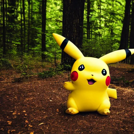 Forest Pokemon, cute, nature, pokemon, pikachu, HD wallpaper