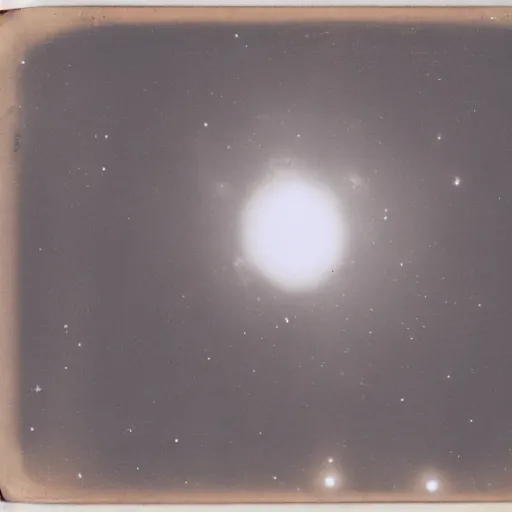 Prompt: Liminal space in outer space, daguerreotype