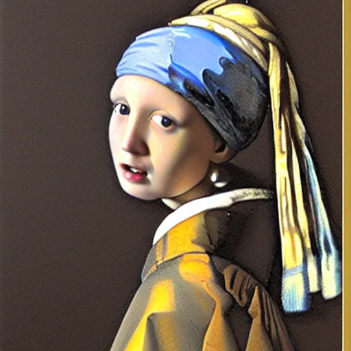 Image similar to painting of boy with a Pearl Earring