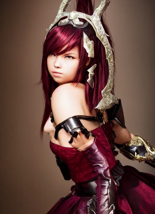 Image similar to a full portrait photo of real - life garnet final fantasy, f / 2 2, 3 5 mm, 2 7 0 0 k, lighting, perfect faces, award winning photography.