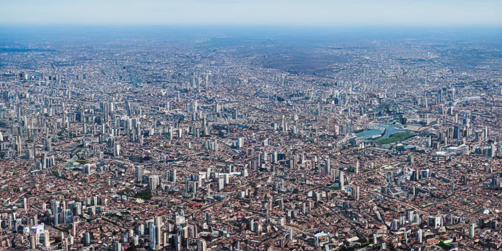 Image similar to aerial photography city