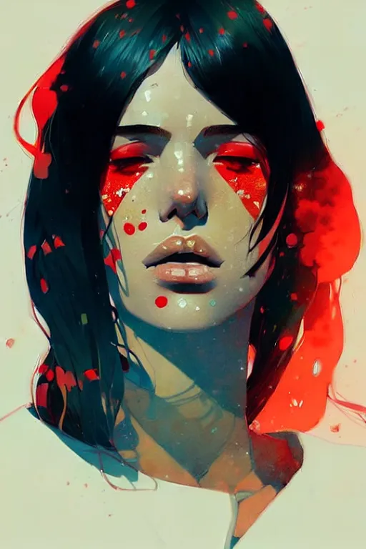 Image similar to a ultradetailed beautiful panting of coke woman, by conrad roset, greg rutkowski and makoto shinkai, trending on artstation