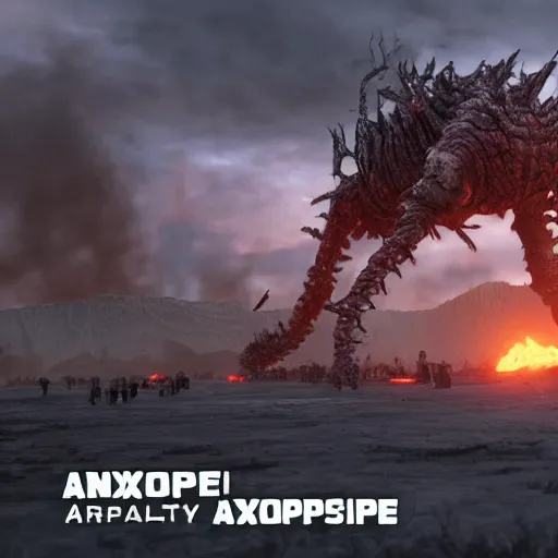 Image similar to antivax apocalypse, realistic, detailed, cinematic light, art by unreal engine 5 art