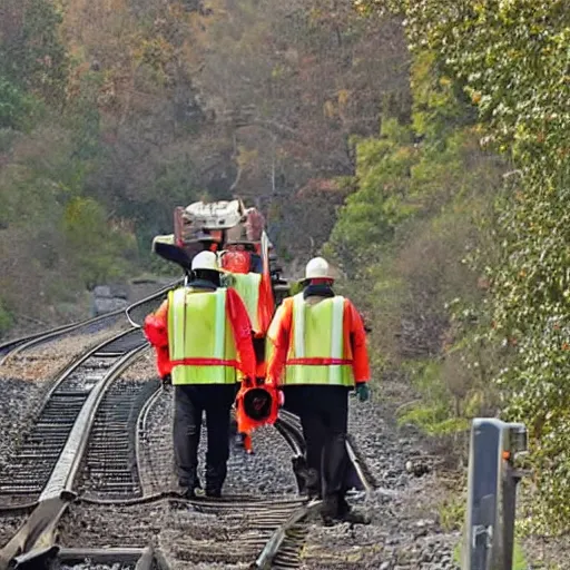 Prompt: exoskeletal junction at the railroad delayed