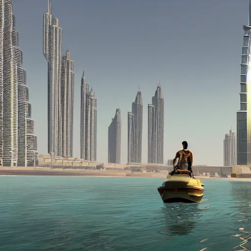 Image similar to gta : dubai, elegant