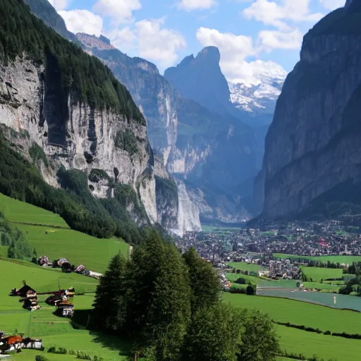 Image similar to lauterbrunnen