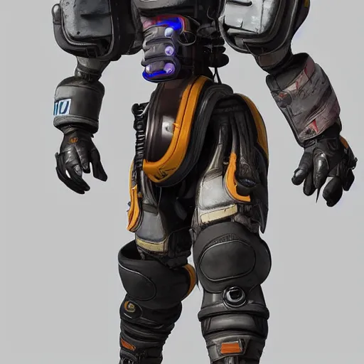 Image similar to octane from apex legends, fullbody, 8k, ultra realistic, source render, concept art