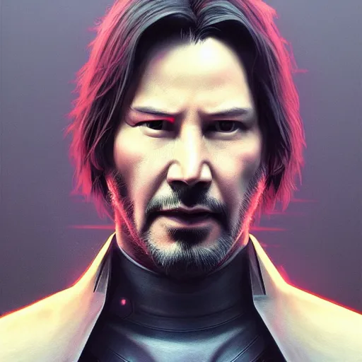 Image similar to keanu reeves as a sith, intricate artwork by tooth wu and wlop and beeple. octane render, trending on artstation, greg rutkowski very coherent symmetrical artwork. cinematic, hyper realism, high detail, octane render