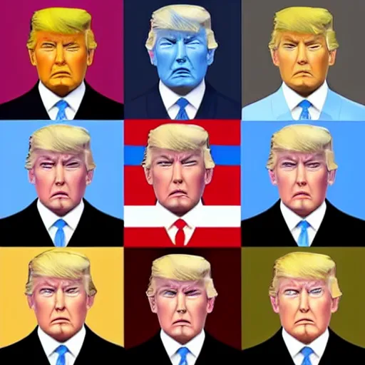 Prompt: donald trump as an avatar, photorealistic, cinematic