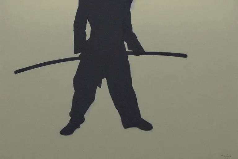 Image similar to samurai with artwork by tim eitel