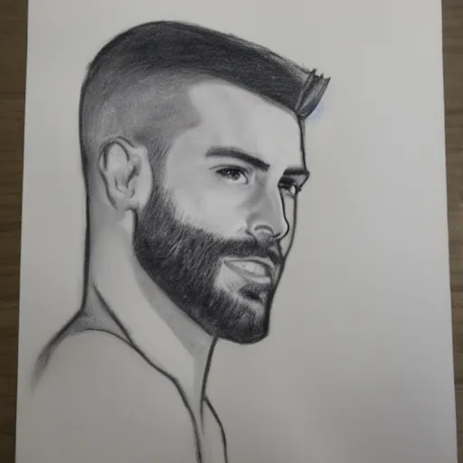 i made gigachad - Pencil sketch of the ideal male face - The benchmark for  pure attractiveness - The proven theoretical most attractive male  physically possible - Scientifically proven : r/dalle2