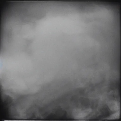 Prompt: pinhole photo : dream, smoke, double exposure, chromatic aberration