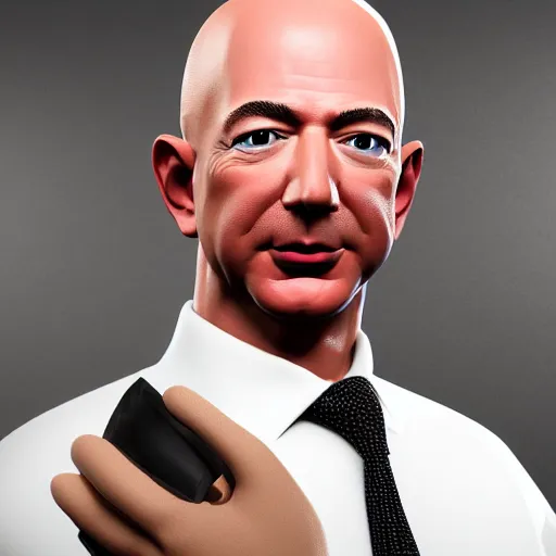 Image similar to portrait of jeff bezos with an afro, ultra realistic photography, highly detailed, photorealistic, octane render, 8 k, unreal engine