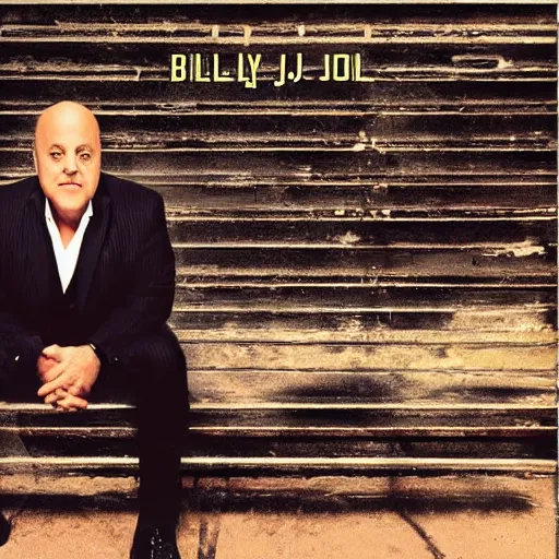 Image similar to screenshot of new Billy Joel Album Cover