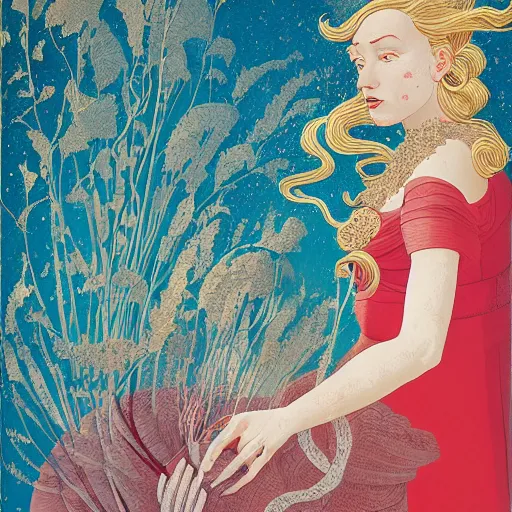 Prompt: painting of payet very detailled, by artgem, botticelli and victo ngai