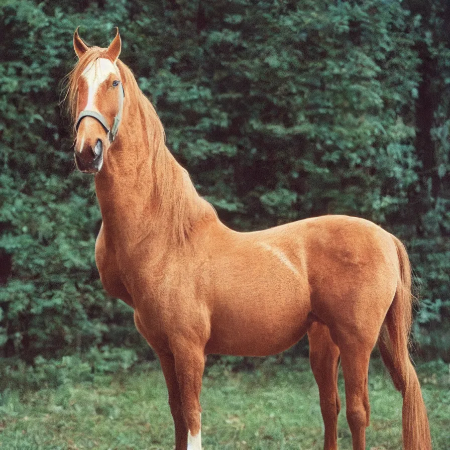 Image similar to 7 0 s movie still of a horse made of moth, cinestill 8 0 0 t 3 5 mm eastmancolor, heavy grain, high quality, high detail