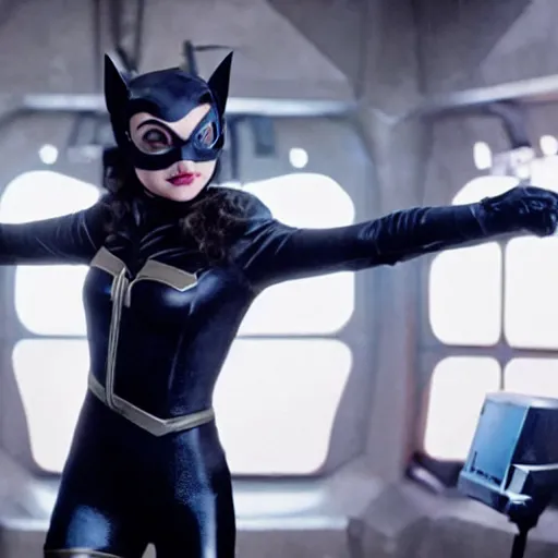 Image similar to lando alina as catwoman in the movie