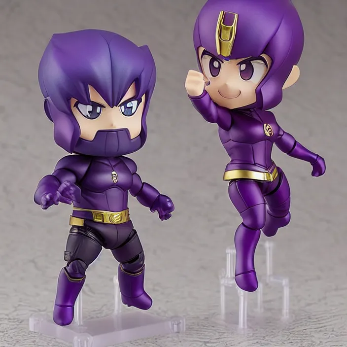 Image similar to thanos, an anime nendoroid of thanos, figurine, detailed product photo