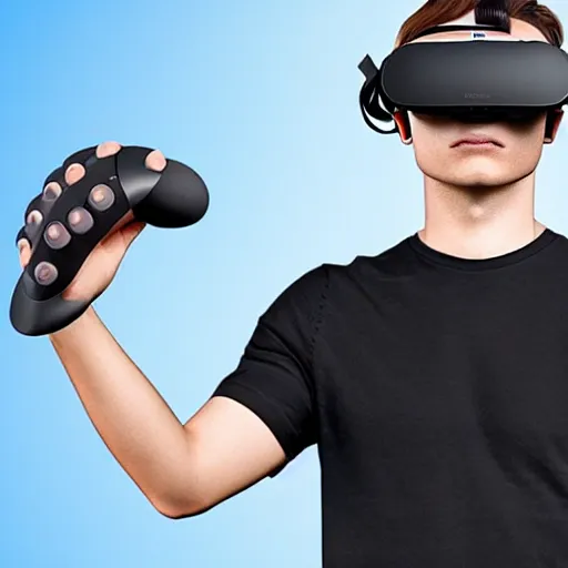 Image similar to a leaked schematic of next-gen oculus touch controllers