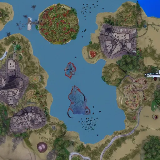 Prompt: mara lago garry's mod map