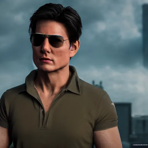 Image similar to asian version of tom cruise, portrait, photorealistic, ultra - detailed, hdr shot, unreal engine rendering 4 k