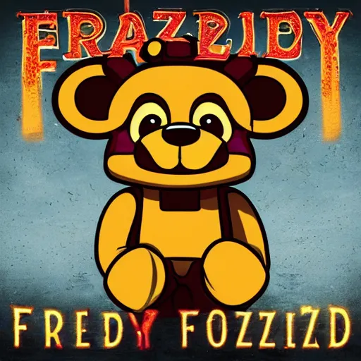 Image similar to freddy fazbear's new album cover art