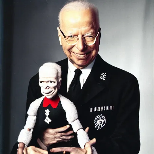 UHD candid color photo of Klaus Schwab in Nazi uniform | Stable ...