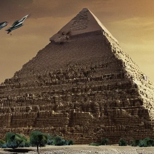 Image similar to the ancient pyramids being built historically accurate hyperrealism photo - realistic lifelike real maximalist 8 k