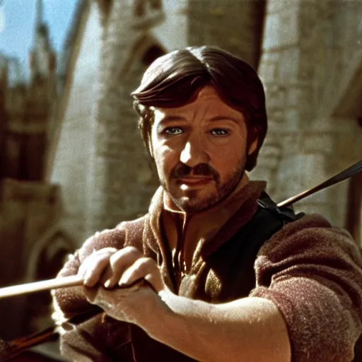 Prompt: still from Disney’s Robin Hood 1973, 4K details