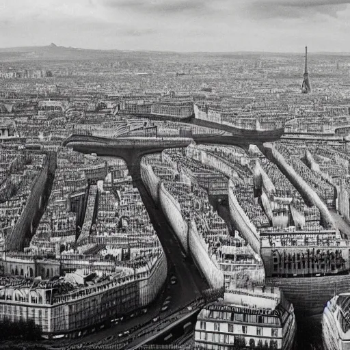 Image similar to photo of paris 500 years ago