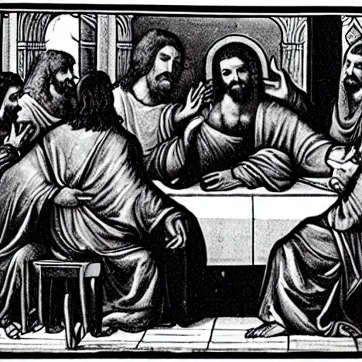 jesus slapping your mom at the last supper | Stable Diffusion | OpenArt