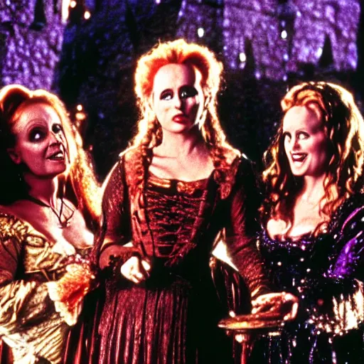 Prompt: Hocus Pocus, film still