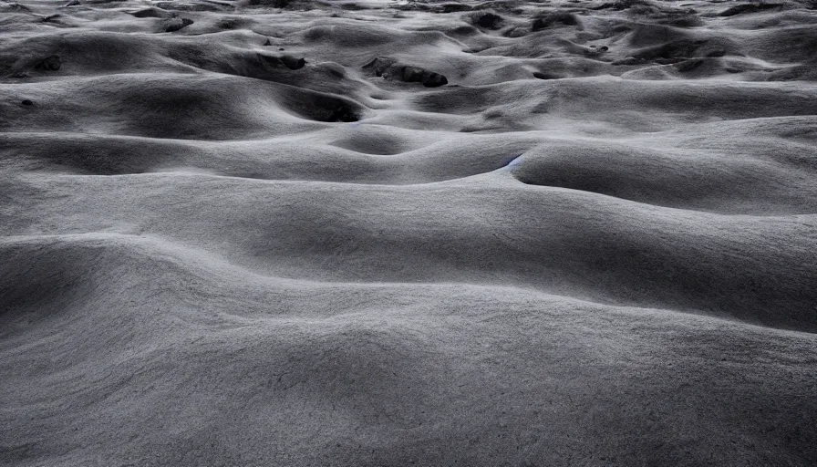 Image similar to a vast icelandic landscape, black sands and cream colored menhirs, cloudy sky, dust particles, cinematic lighting, behance hd, trending on artstation, national geographic photography, digital painting, matte painting