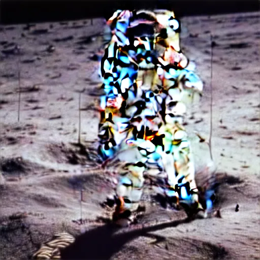 Image similar to the moon landing was fake