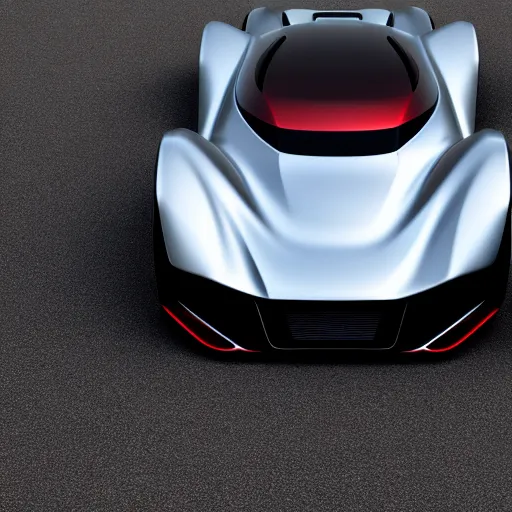 Image similar to a supercar design loosely based on nissan sports cars, concept car, by ash thorp