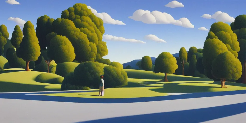 Image similar to lovers, blue sky, summer evening, kenton nelson